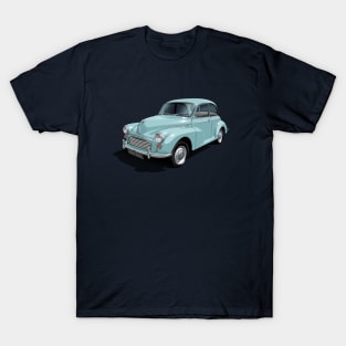 Morris Minor in bermuda blue T-Shirt